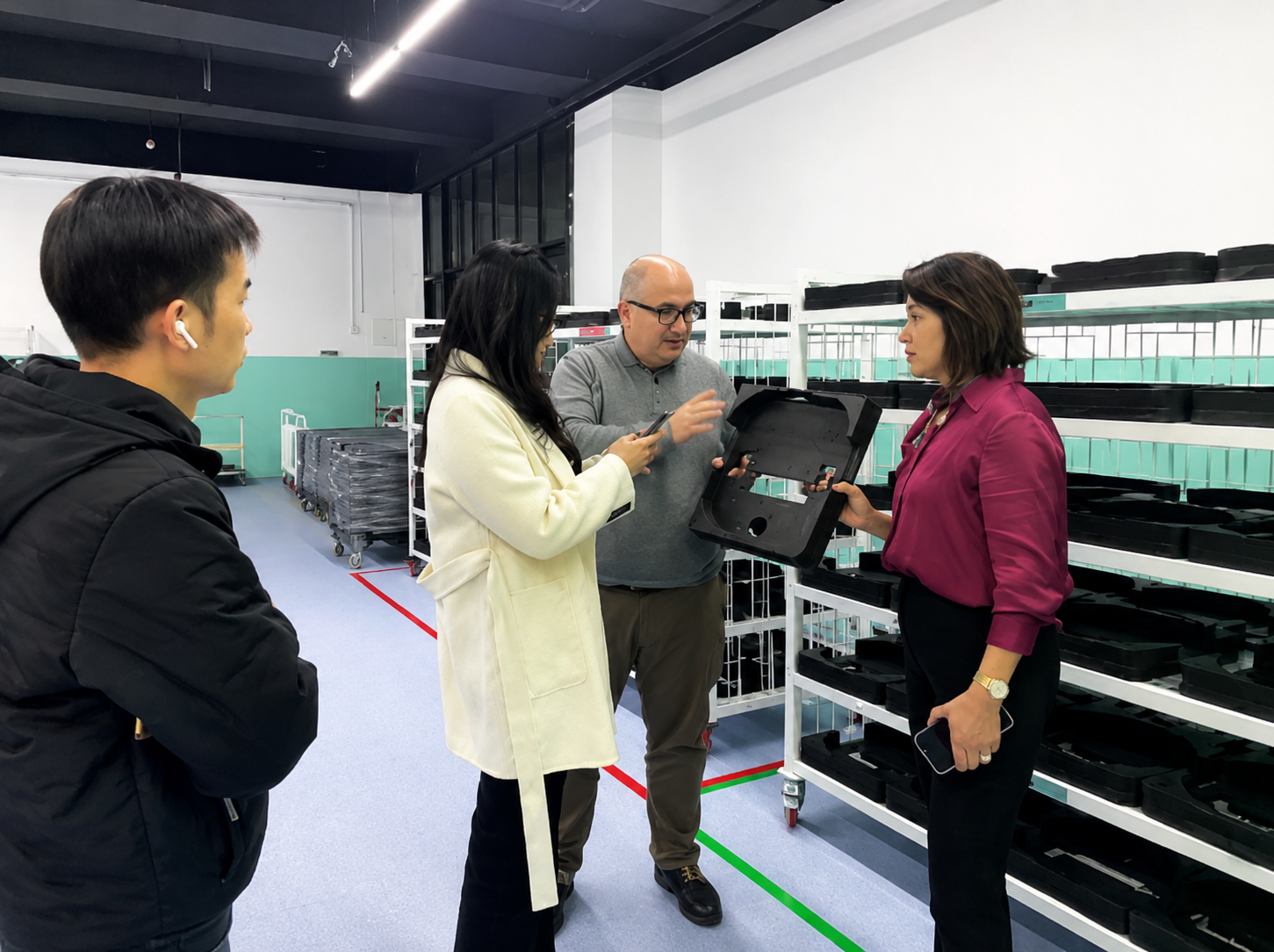 On-site quality control inspection